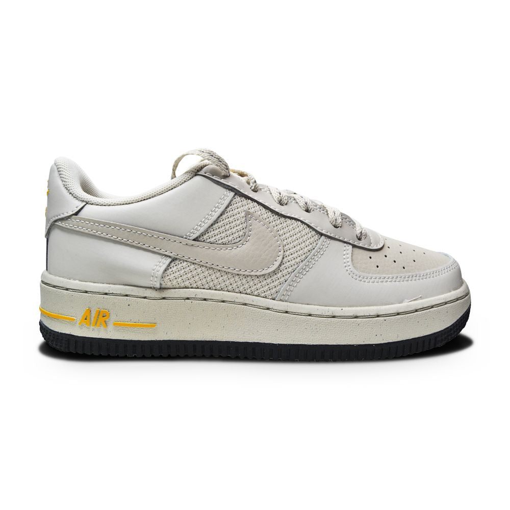  Nike Air Force 1 GS Trainers DQ1102 Sneakers Shoes (UK 4 US  4.5Y EU 36.5, Light Bone 001)