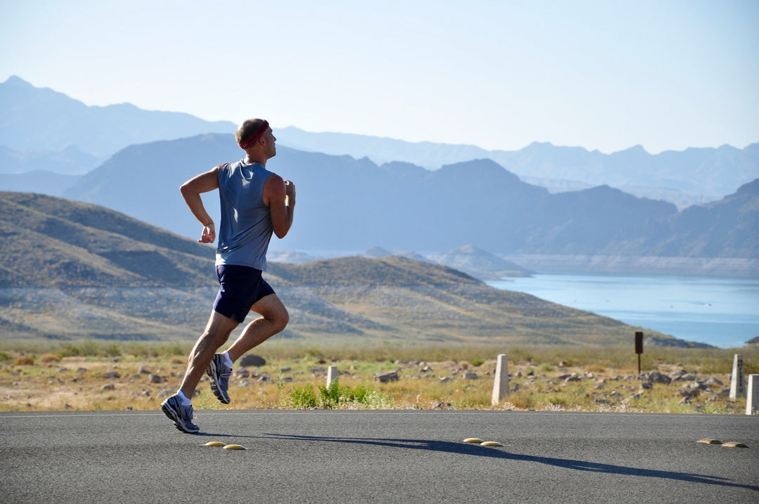 man running