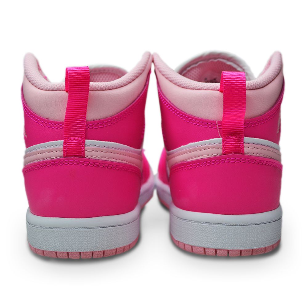 Kids Nike Jordan 1 Mid (PS) "Fierce Pink"