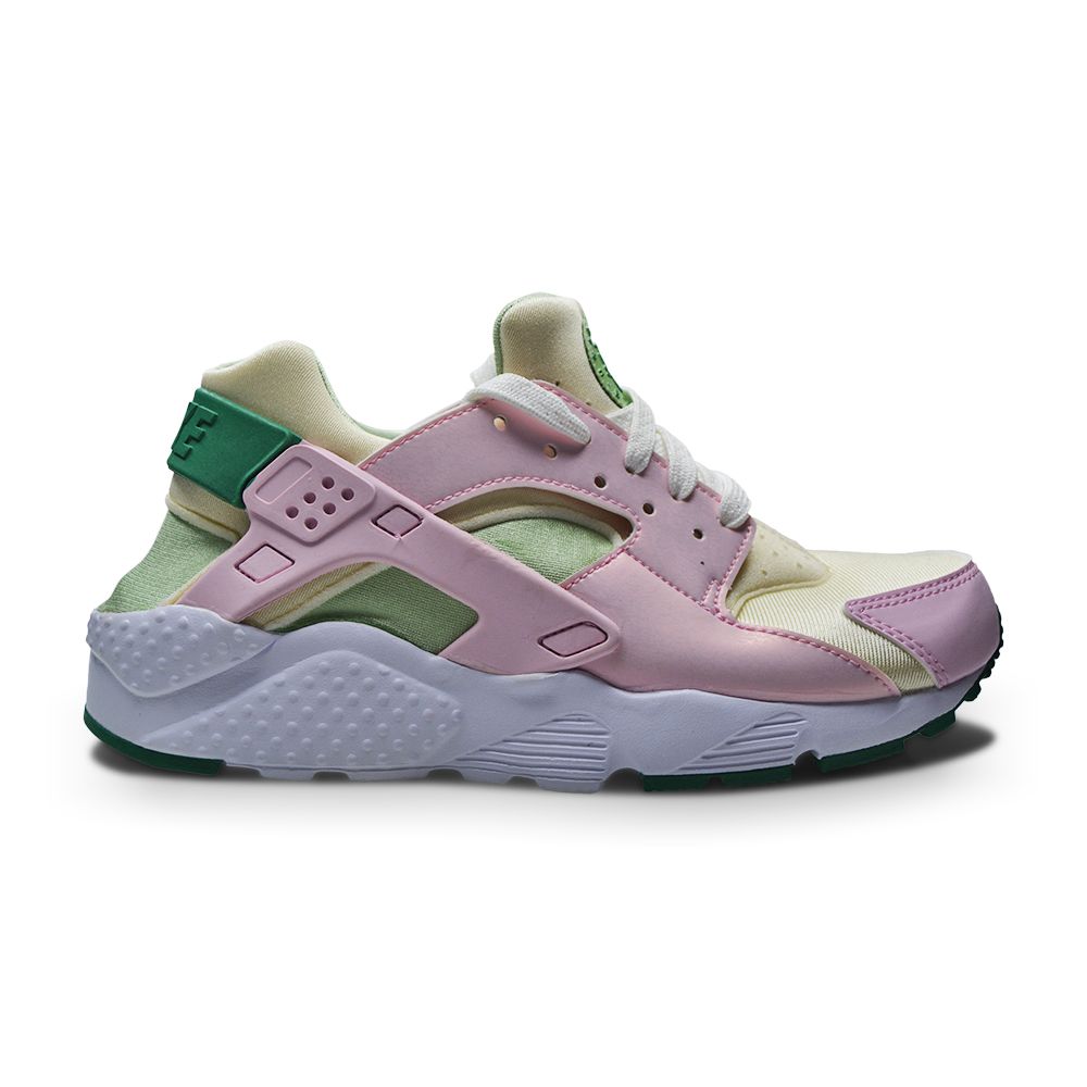 Juniors Nike Air Huarache Run (GS) - DQ0517 600 - Pink Foam Malachite Sesame