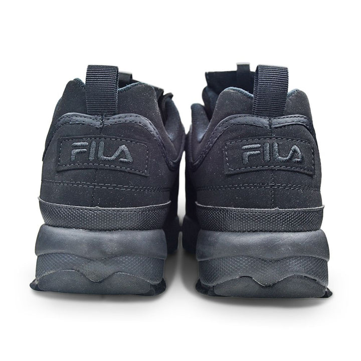 Mens Fila Disruptor II Triple Black FW04495001