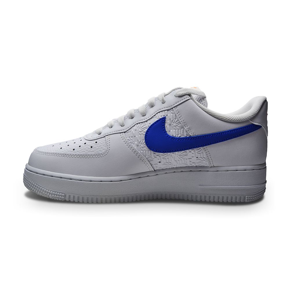 Mens Nike Air Force 1 '07 AF1 EMB 'Embossed Hoops - Royal Blue''