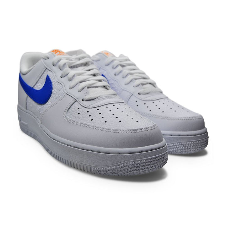 Mens Nike Air Force 1 '07 AF1 EMB 'Embossed Hoops - Royal Blue''