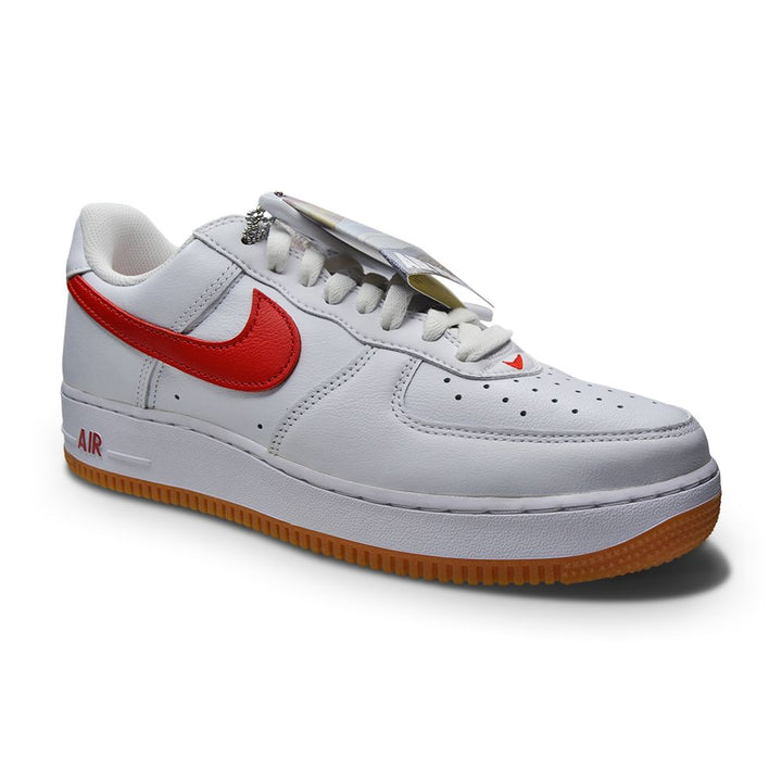 Mens Nike Air Force 1 Low Retro - DJ3911 102 - White University Red