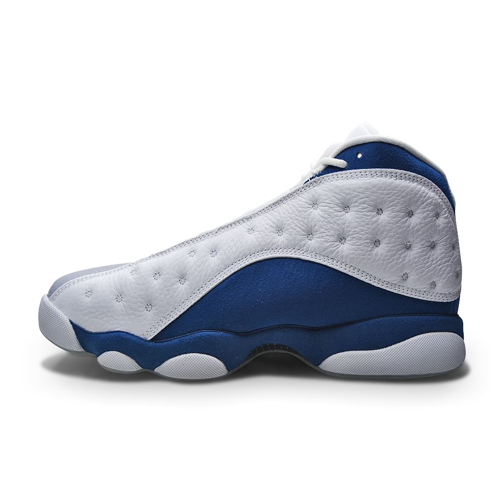 Mens Nike Air Jordan 13 Retro - 414571 164 - White Fire Red French Blue