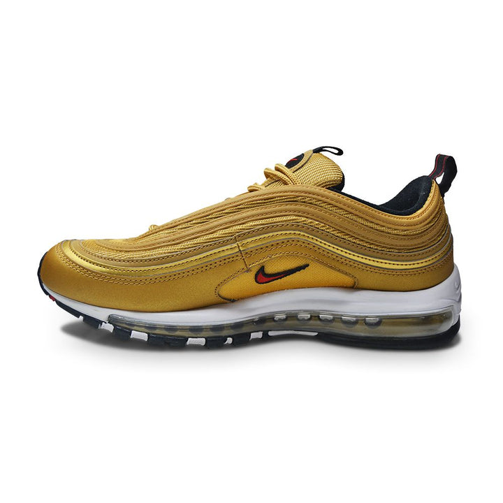 Mens Nike Air Max 97  OG- DM0028 700 - Metalic Gold-Varsity Red -Black-White