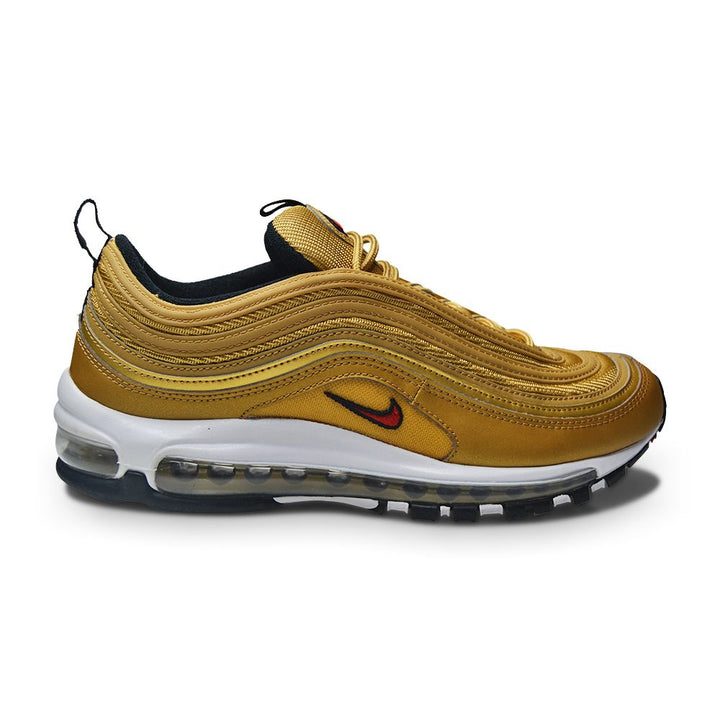 Mens Nike Air Max 97  OG- DM0028 700 - Metalic Gold-Varsity Red -Black-White