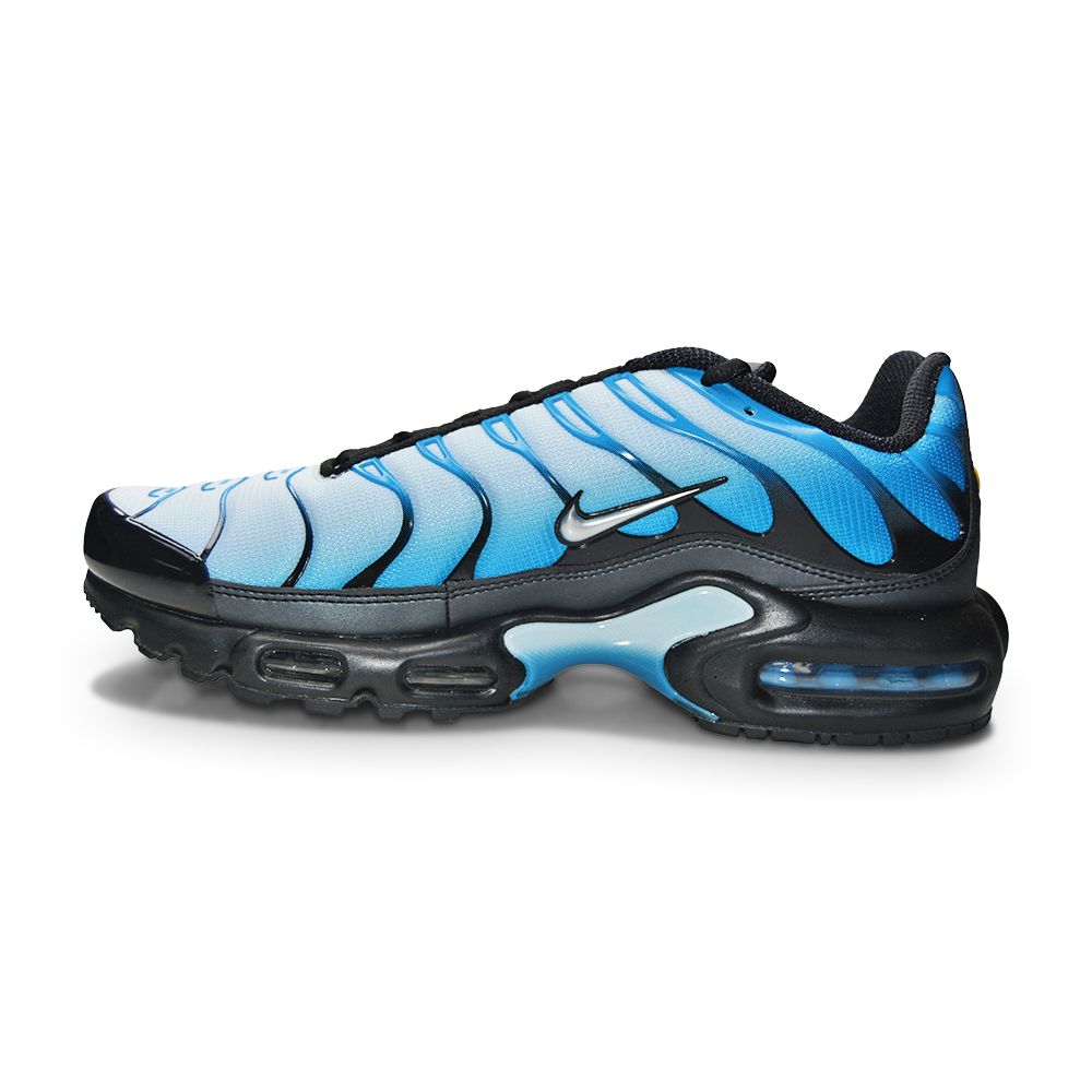 Mens Nike Tuned 1 Air Max Plus TN - Black Metal Silver