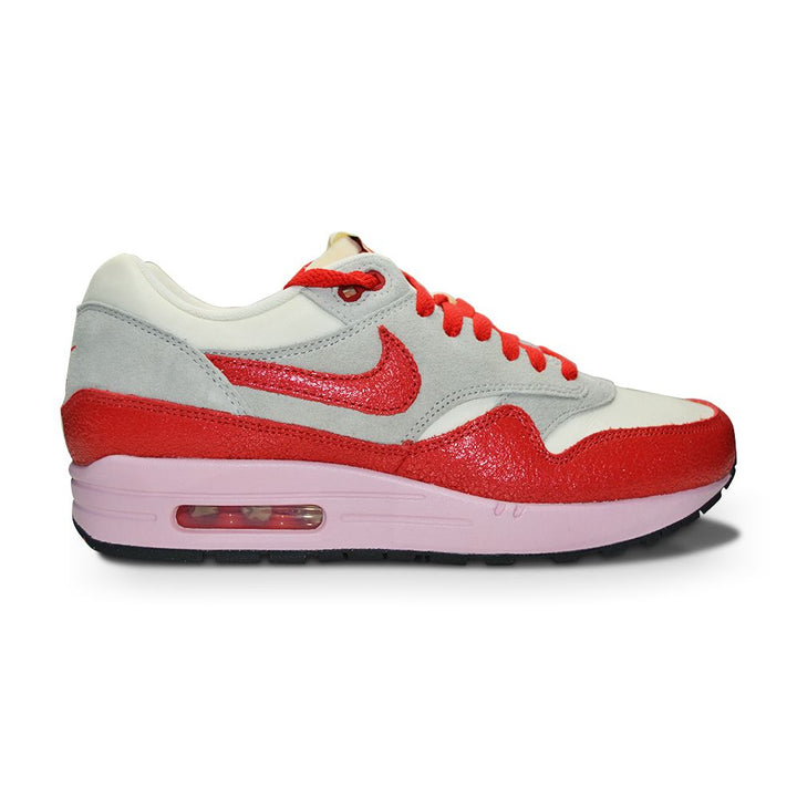 Womens Air Max 1 VNTG - 555284 103 -  Sail Hypr Rd Strt Gry Icd Crmn