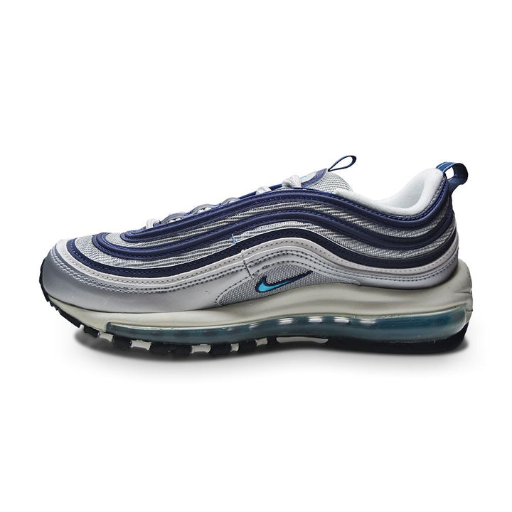 Womens Nike Air Max 97 OG - DQ9131 001 - Metallic Silver Chrolrine blue