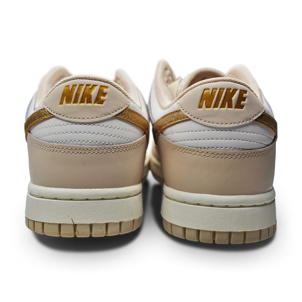 Womens Nike Dunk Low Ess Trend - DX5930 001 - Phantom Metallic Gold