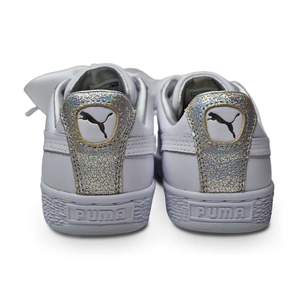 Womens Puma Basket Heart Crushed Diamond