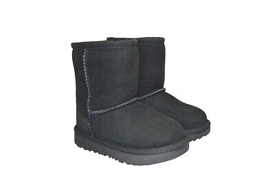 Kids Infants Ugg Classic Tall winter warm boot II 1017703TB Black UK 6 EUR 23.5