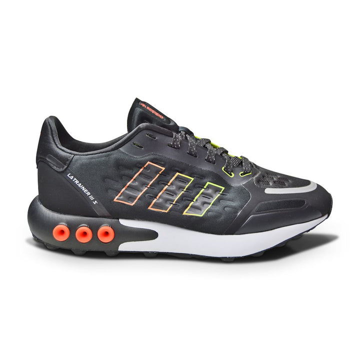 Juniors Adidas LA Trainer III J - FY7217 - Black Yellow Red