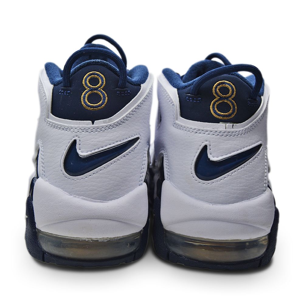 Juniors Nike Air More Uptempo GS - 415082 104 - White Midnight Navy-Juniors-Nike-Nike Air More Uptempo GS-sneakers Foot World