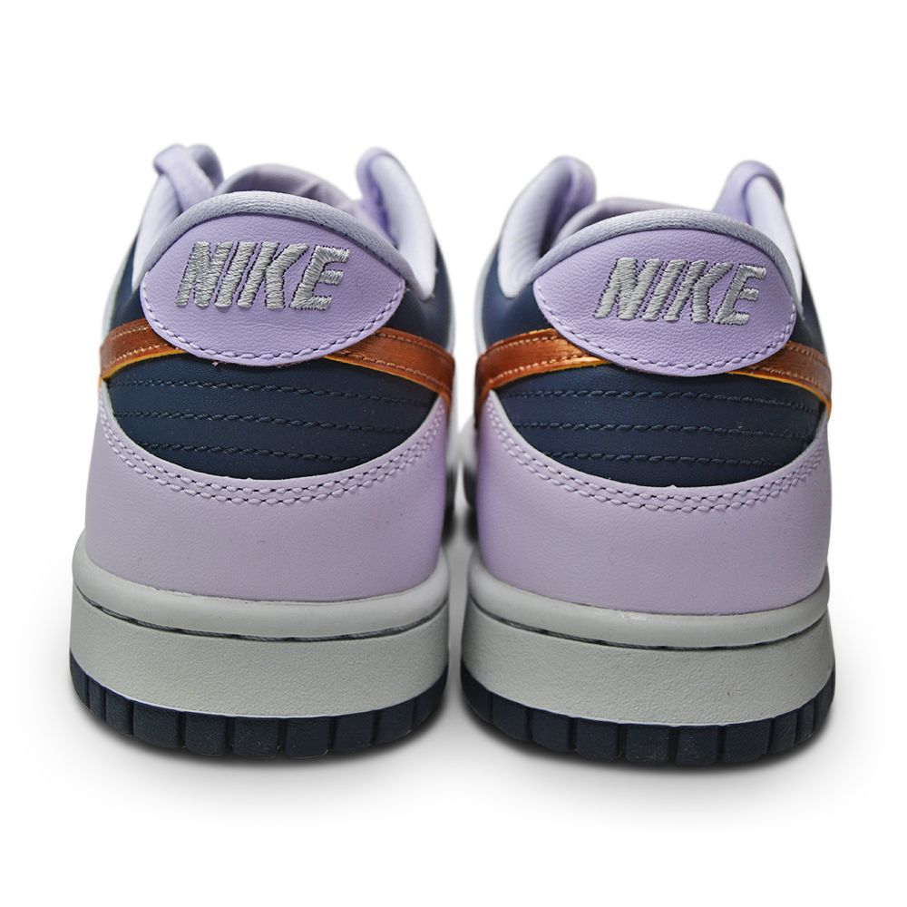 Juniors Nike Dunk Low SE (GS) - DX1663 400 - Thunder Blue Metallic Copper