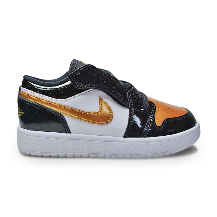 Kids Nike Air Jordan 1 Low ALT SE (BP) - DZ6318 071 - Black Metallic Gold White