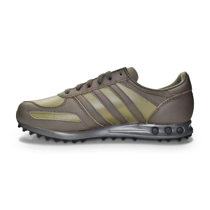 Mens Adidas LA Trainer - ID4327- Olive Strata Core Black