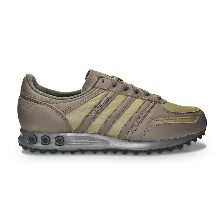 Mens Adidas LA Trainer - ID4327- Olive Strata Core Black