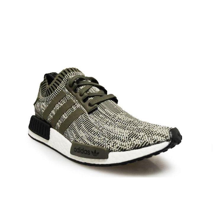 Mens Adidas NMD_R1 Primeknit Sesame Branch