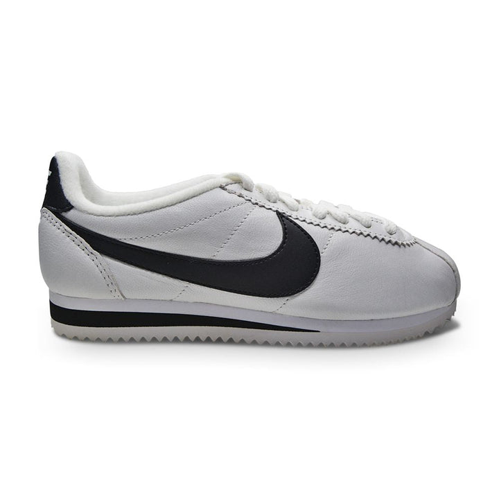 Mens Nike Classic Cortez Premium - 807480 101 - White Black-Mens-Nike-Nike Classic Cortez Premium-sneakers Foot World