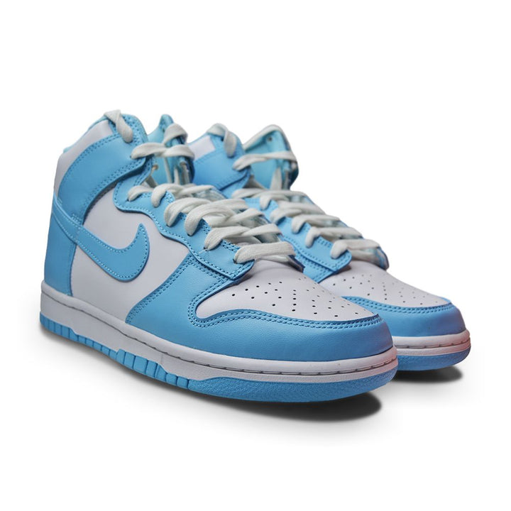 Mens Nike Dunk High Retro   - DD1399 401 - Blue Chill White