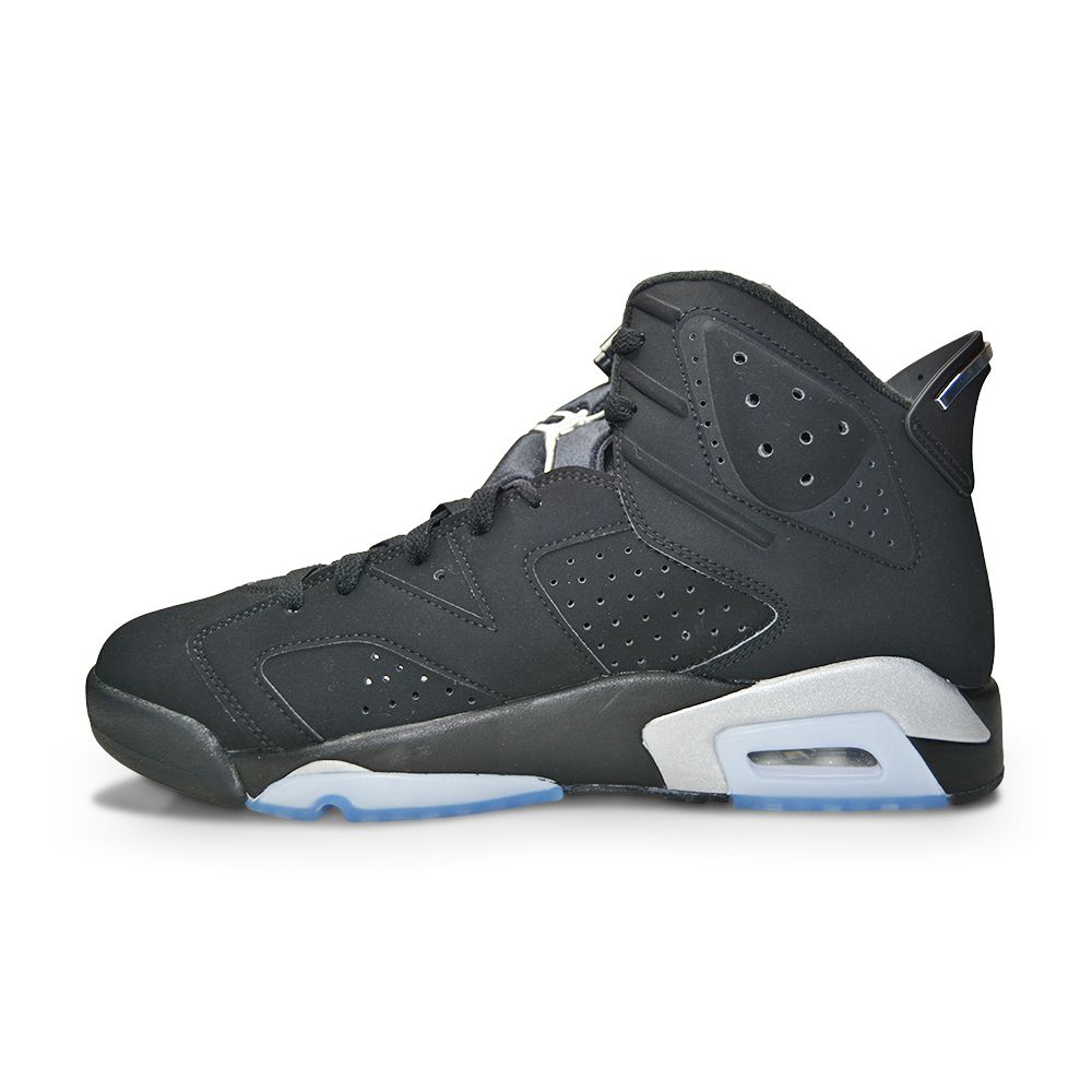 Mens Nike Jordan 6 Retro - DX2836 001 - Black Metallic Silver Black