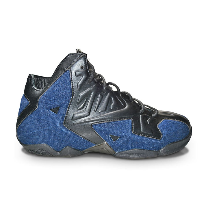 Mens Nike Lebron XI EXT Denim QS - 659509 004 - Black Denim