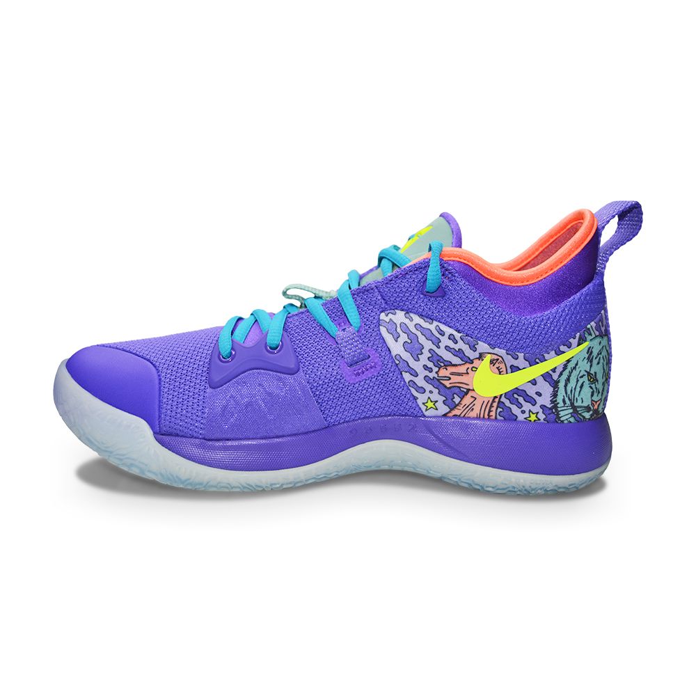 Mens Nike PG 2 Mamba Mentality - AO2986 001 - Canon Volt Purple Venom