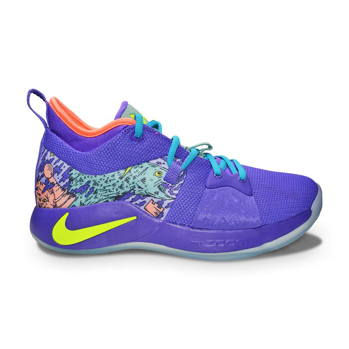 Mens Nike PG 2 Mamba Mentality - AO2986 001 - Canon Volt Purple Venom