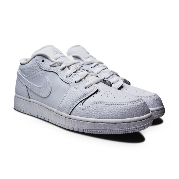 Juniors Nike Air Jordan 1 Low (GS) - 553560 130 - White White