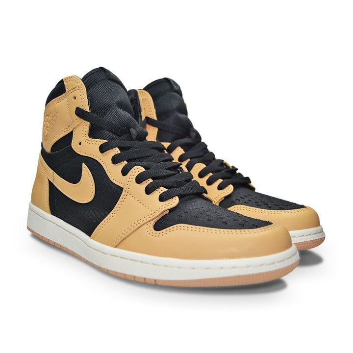 Mens Nike Air Jordan 1 Retro High OG - 555088 202- Vachetta Tan Black Sail