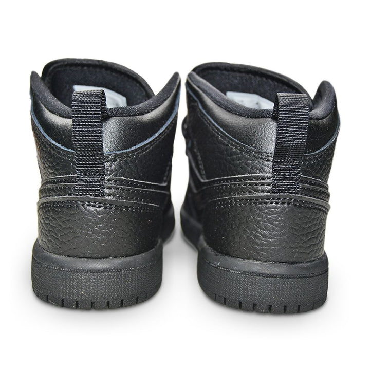 Kids Nike Air Jordan 1 Mid (PS) - 640734 091 - Black Black