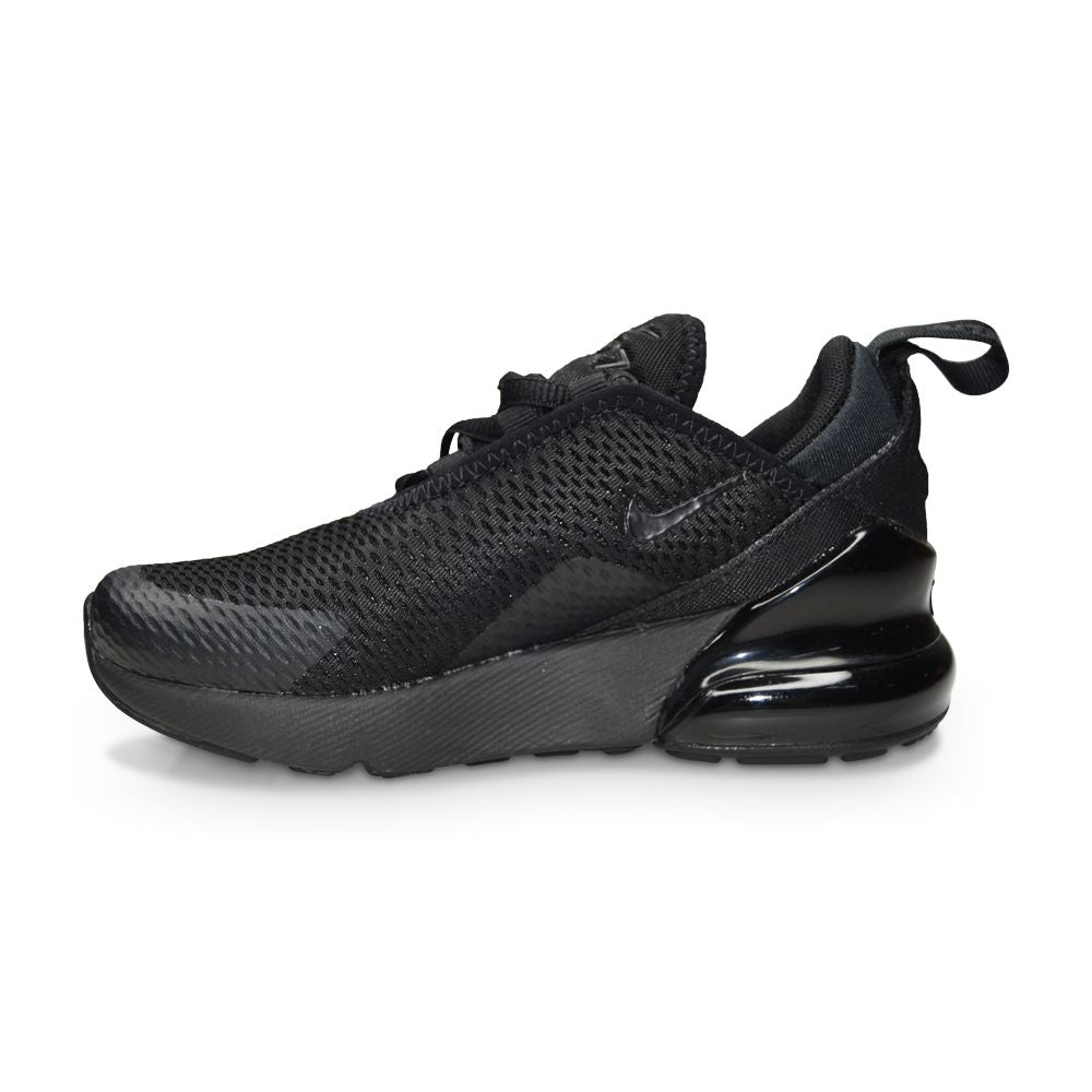  Nike Air Max 270 React Winter GS Running Trainers BQ4760  Sneakers Shoes (UK 3 US 3.5Y EU 35.5, Black Total Orange Grey 001)