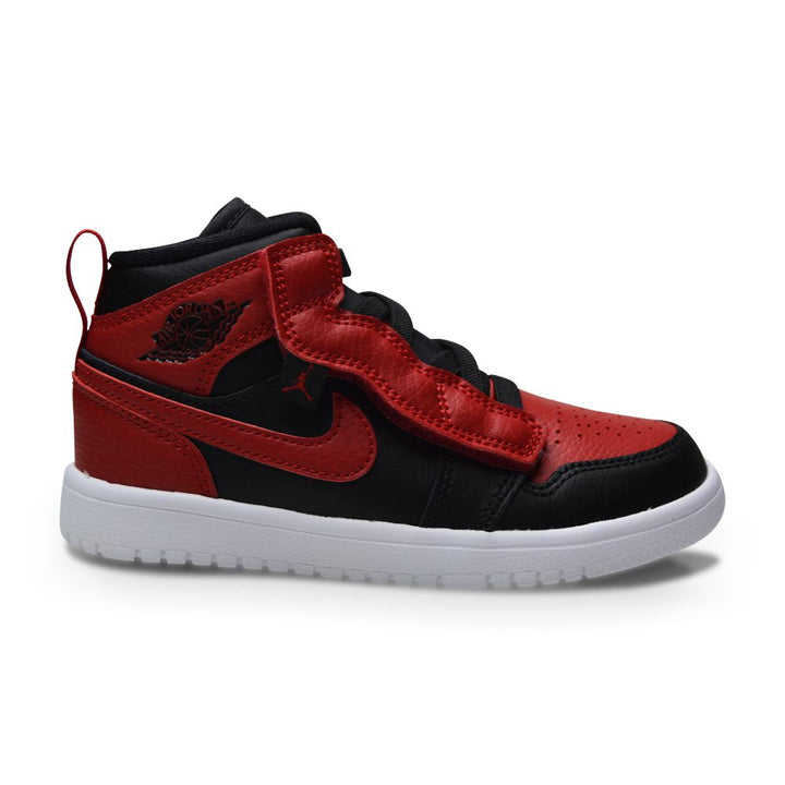 Kids Nike Jordan 1 Mid ALT (PS) "Bred" - AR6351 074 - Black Gym Red-White