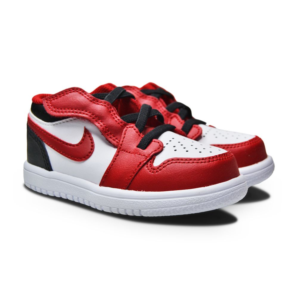 Infants Nike Air Jordan 1 Low ALT (TD) - CI3436 163 - White Gym Red Black