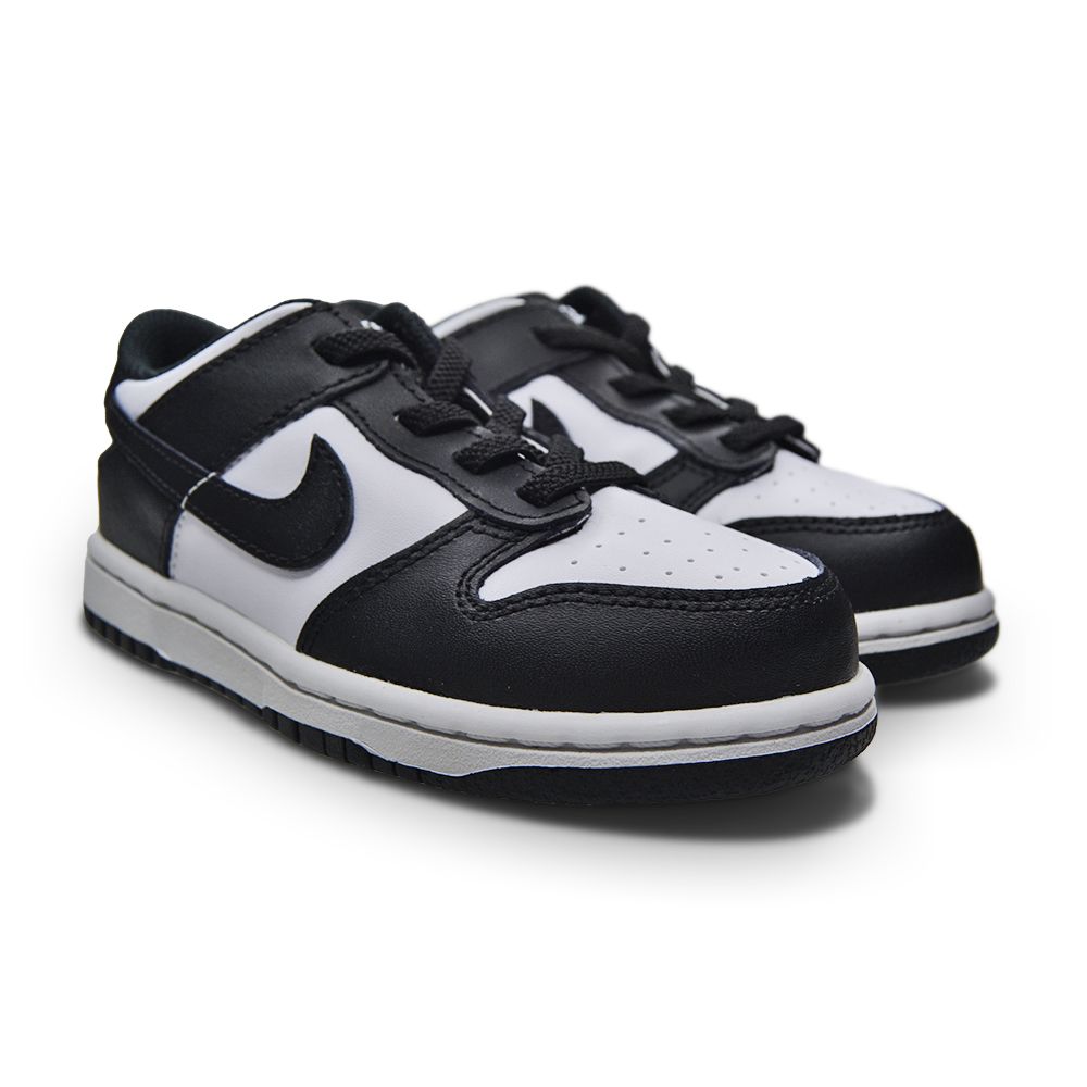 Kids Nike Dunk Low (TDE) - CW1589 100 - White Black White