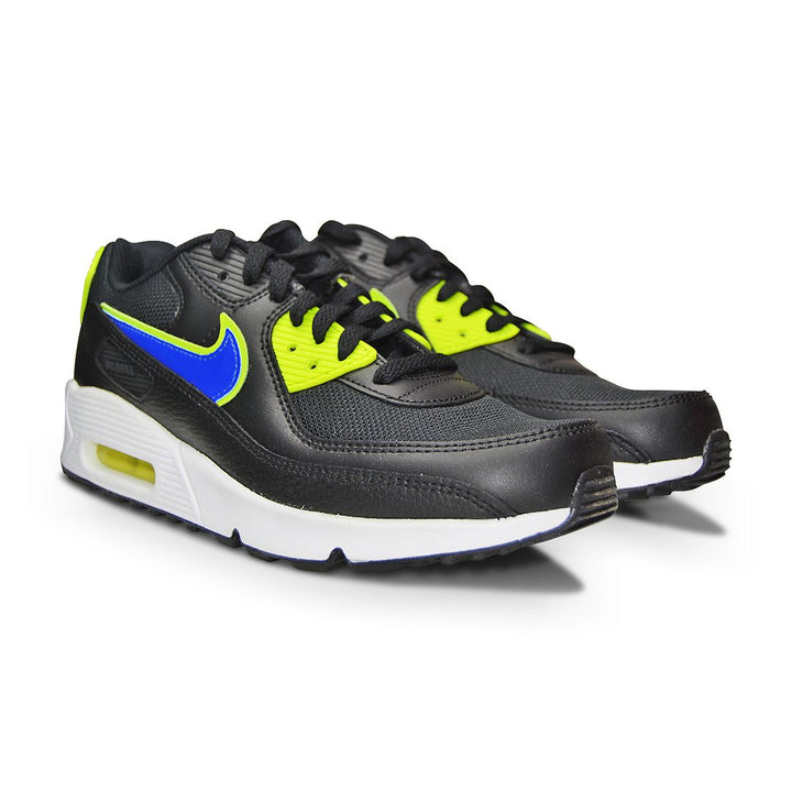 Juniors Nike Air Max 90 GS - DA4670 001 - Black Racer Blue