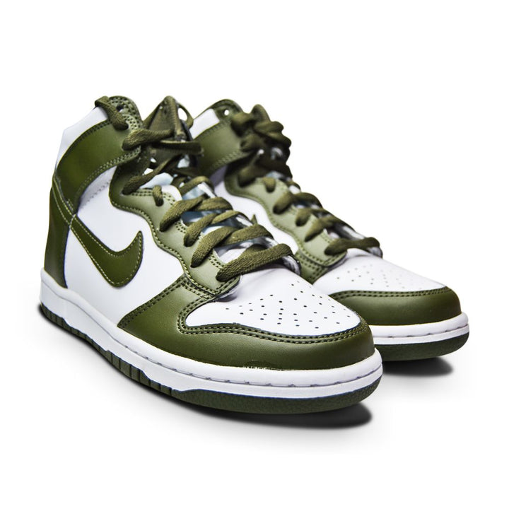 Juniors Nike Dunk High (GS)  - DB2179 105 - White Cargo Khaki