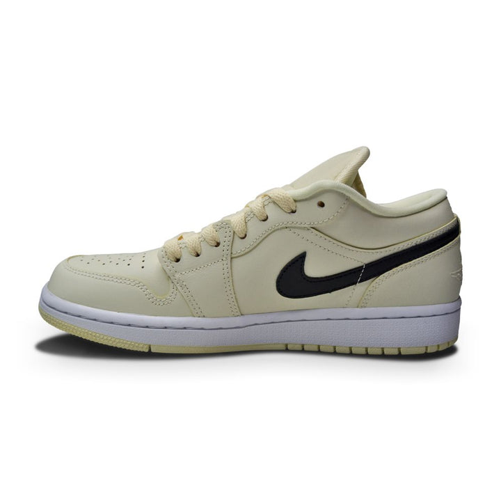 Women's Nike Air Jordan 1 Low - DC0774 121 - Coconut Milk Black White