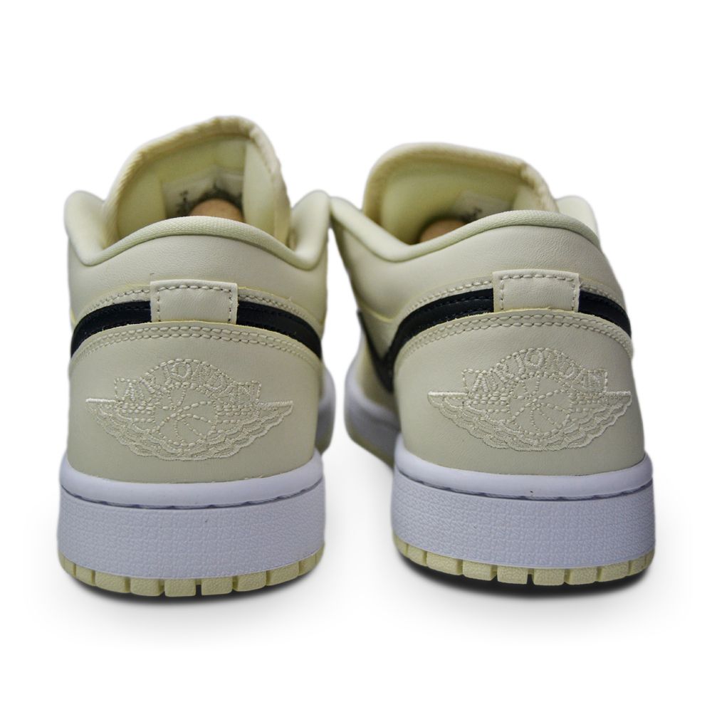 Women's Nike Air Jordan 1 Low - DC0774 121 - Coconut Milk Black White