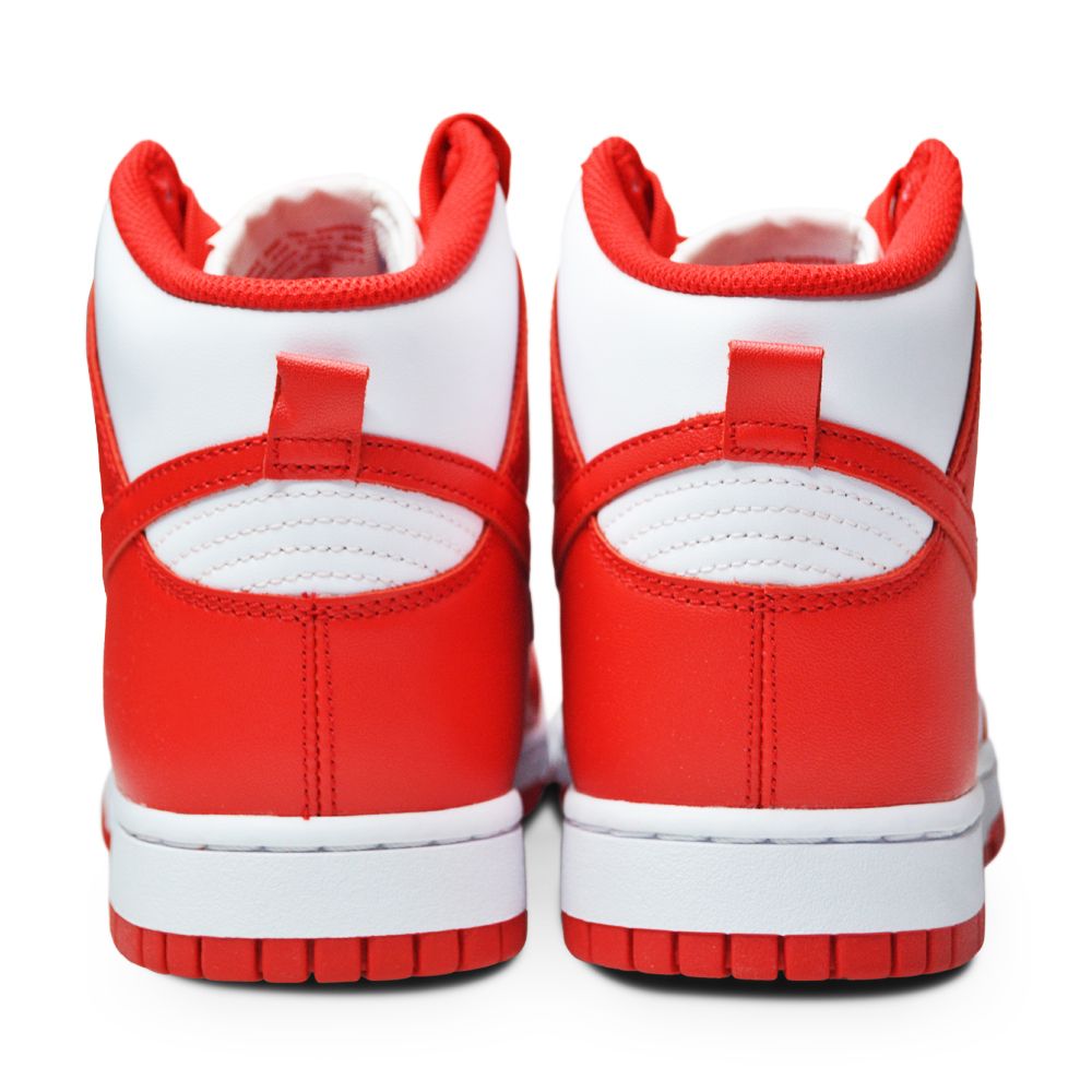 Mens Nike Dunk High Retro - DD1399 106 - White University Red