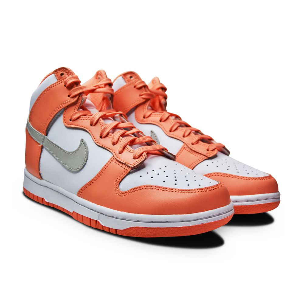 Womens Nike Dunk High - DD1869 600 - Crimson Bliss LT Iron Ore