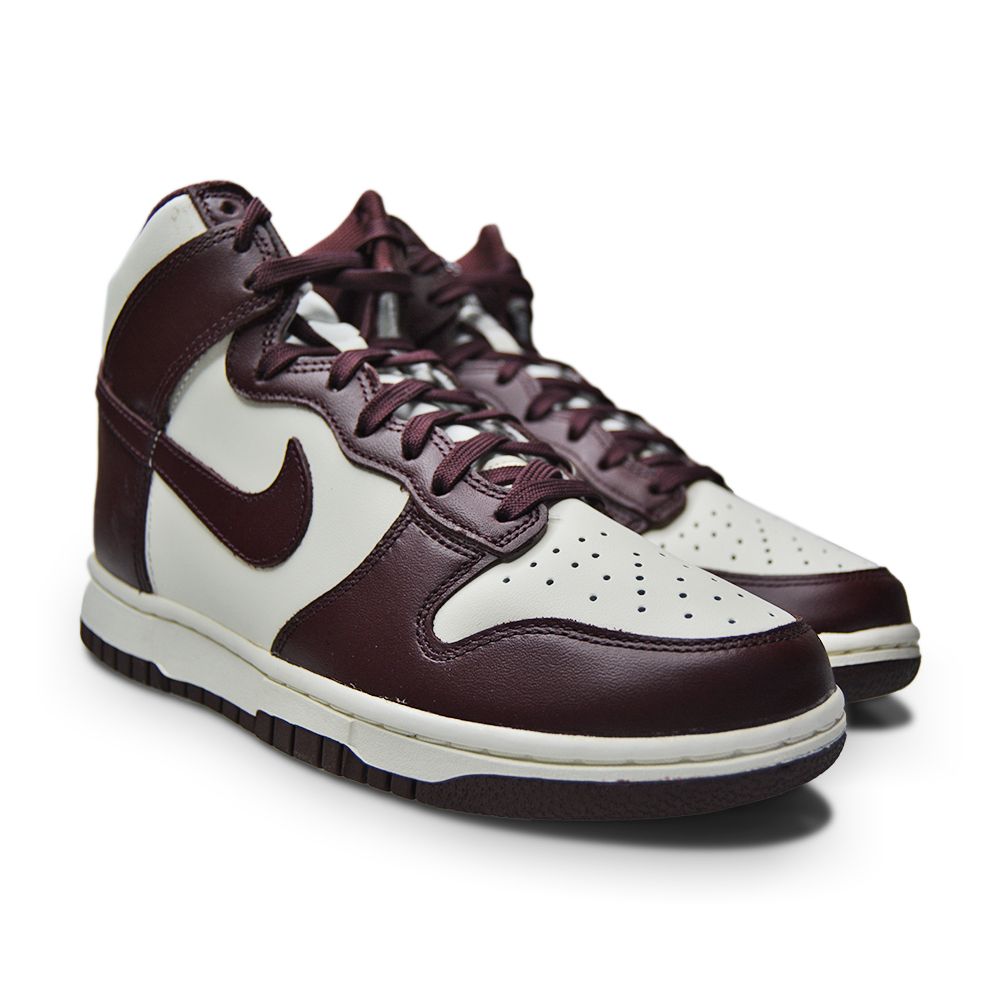 Womens Nike Dunk High - DD1869 601 - Burgundy Crush