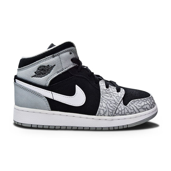 Juniors Nike Air Jordan 1 Mid - DM6216 016 - Black University Red White