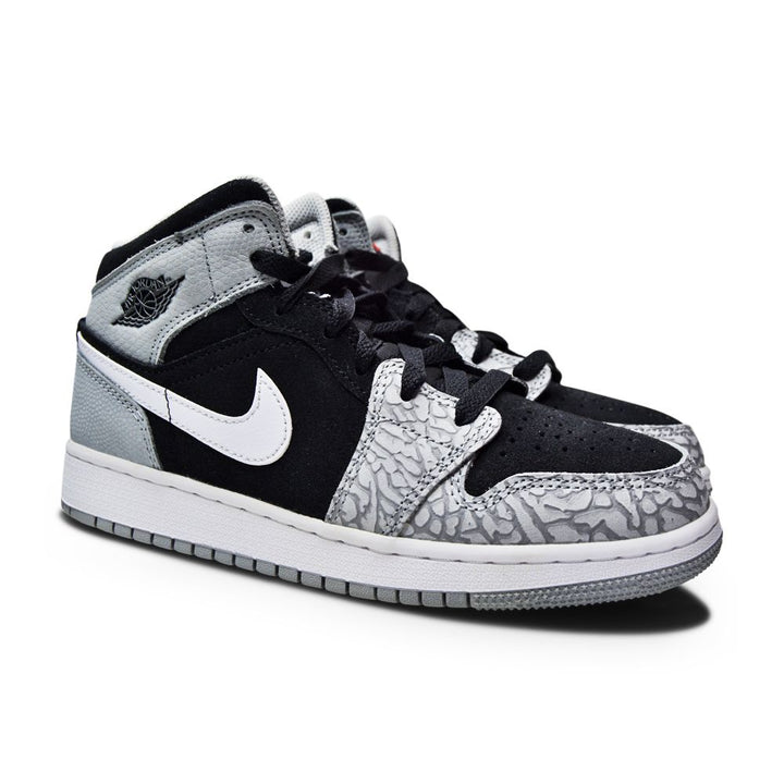 Juniors Nike Air Jordan 1 Mid - DM6216 016 - Black University Red White