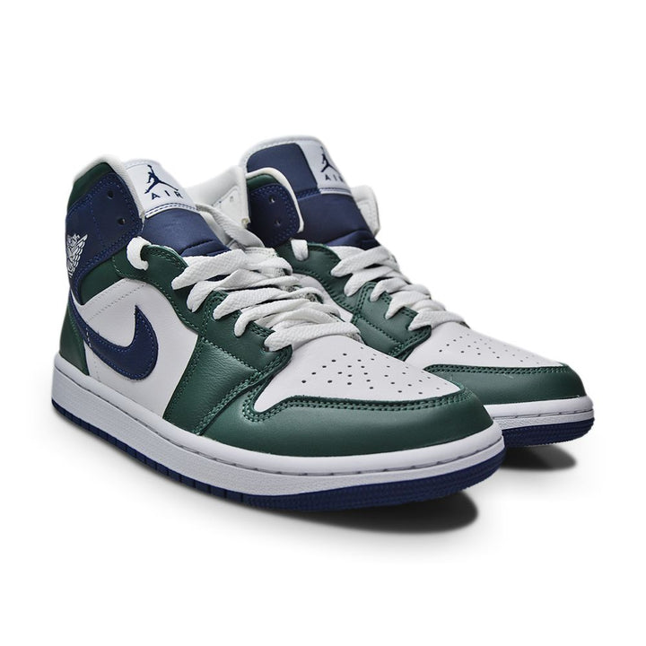 Womens Nike Air Jordan 1 Mid SE - DZ5326 300 - Noble Green Midnight Navy