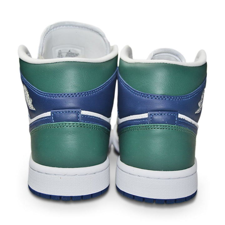 Womens Nike Air Jordan 1 Mid SE - DZ5326 300 - Noble Green Midnight Navy