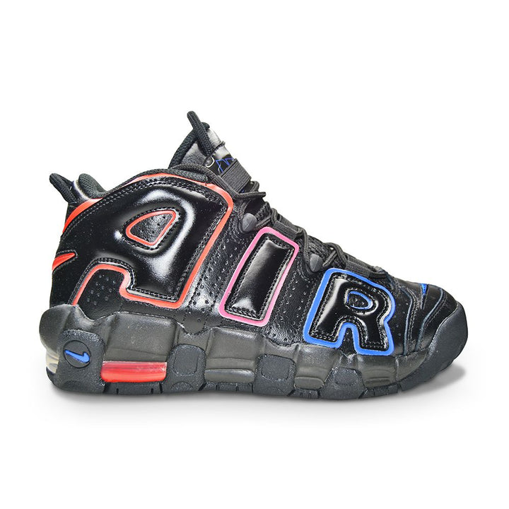 Juniors Nike Air More Uptempo GS - FD1012 001 - Black Bright Crimson