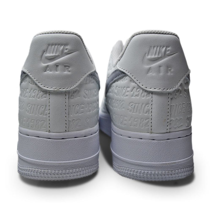 Womens Nike Air Force 1'07 Low - FJ4823 100 - Summit White Black Grey White